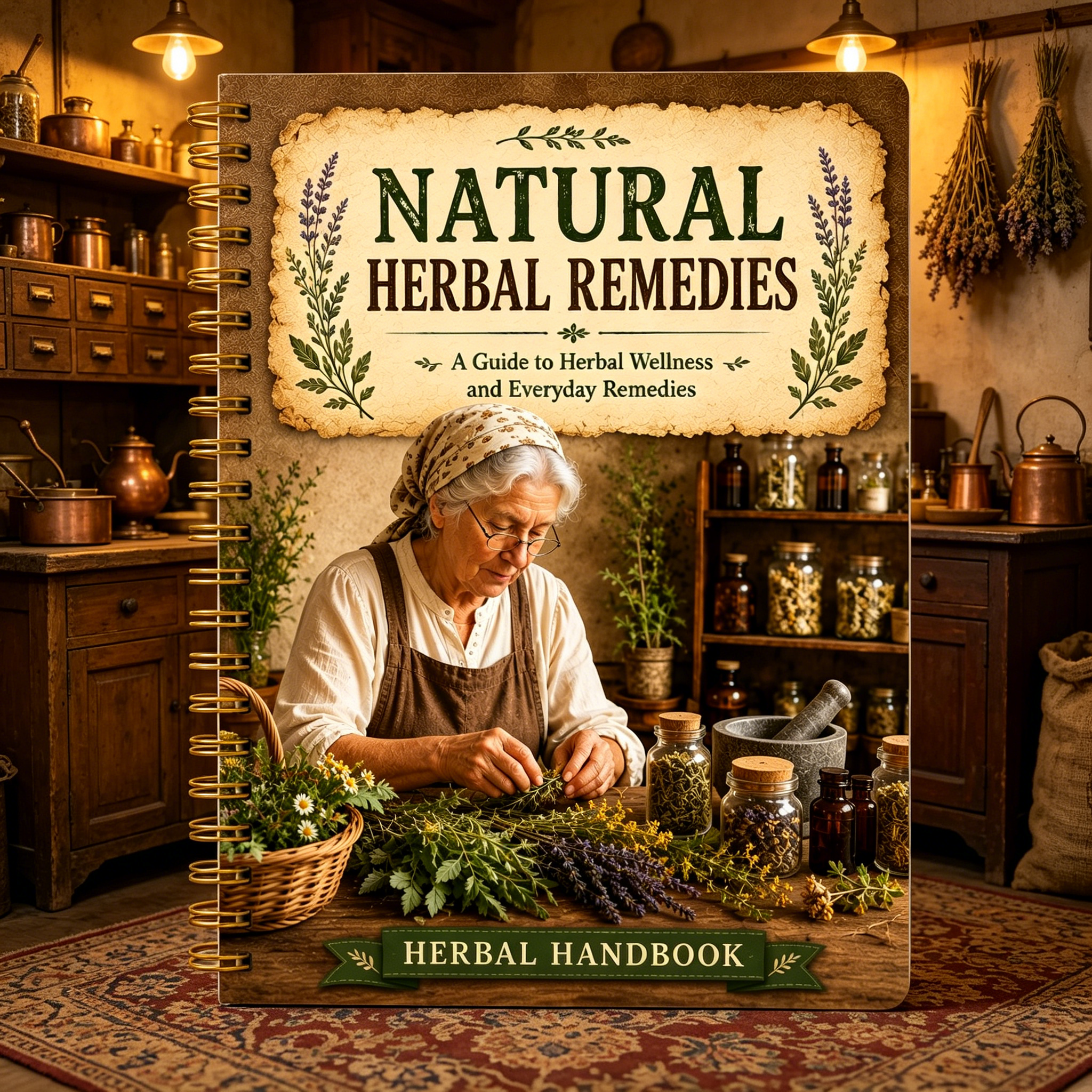 Natural Herbal Remedies Handbo - đánh giá và giá Herbal Wellness Guide