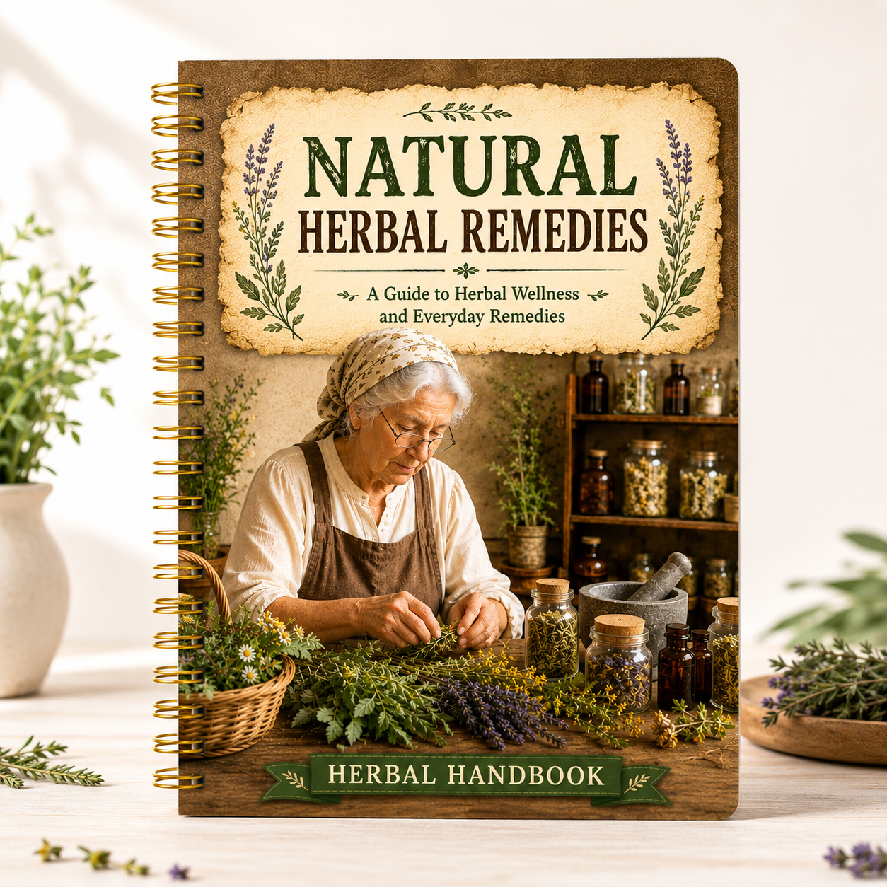 Natural Herbal Remedies Handbo - đánh giá và giá Herbal Wellness Guide
