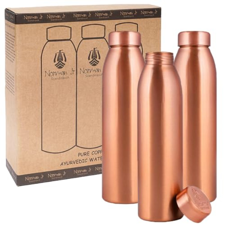 Copper Water Bottle 1L - Gift  - đánh giá và giá Ayurvedic & Herbal Wellness Kits