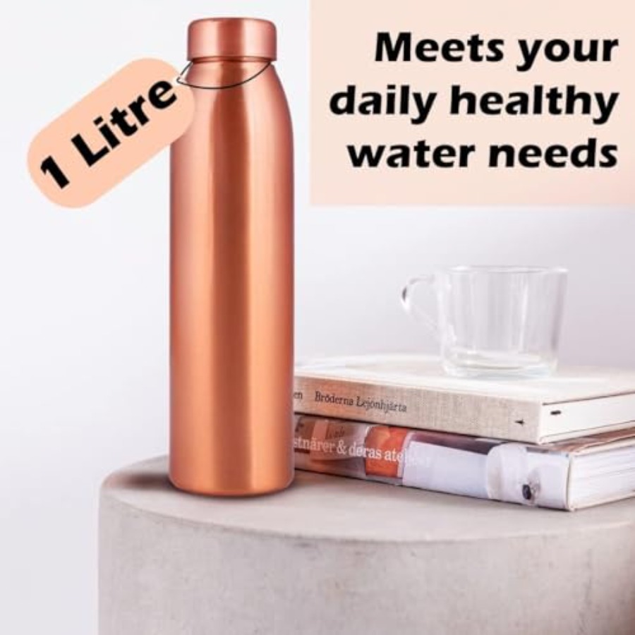 Copper Water Bottle 1L - Gift  - đánh giá và giá Ayurvedic & Herbal Wellness Kits