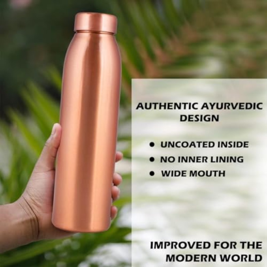 Copper Water Bottle 1L - Gift  - đánh giá và giá Ayurvedic & Herbal Wellness Kits