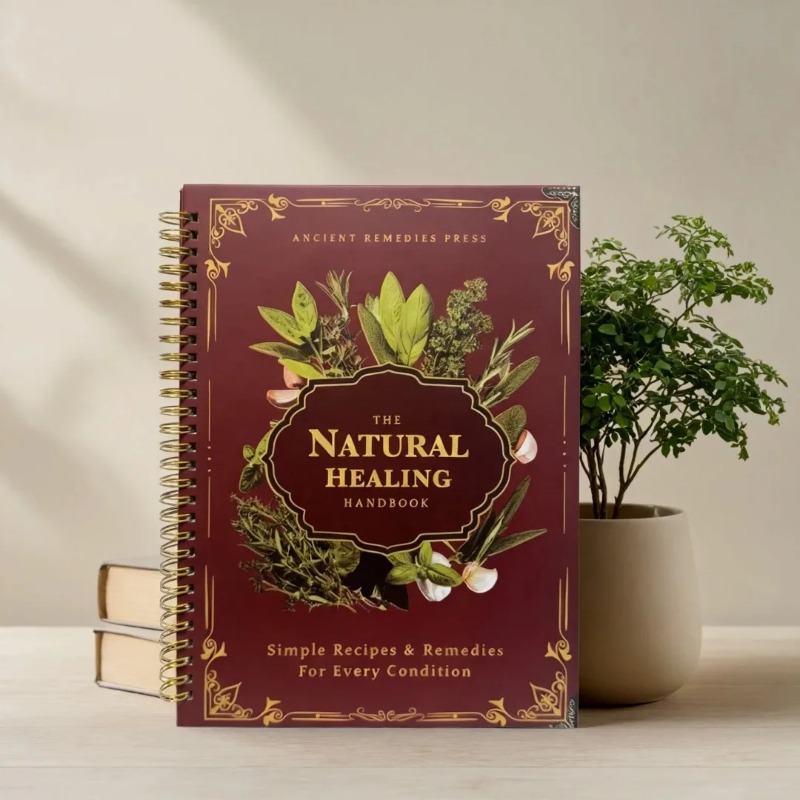 Natural Healing Manual Spiral  - đánh giá và giá Herbal Wellness Guide