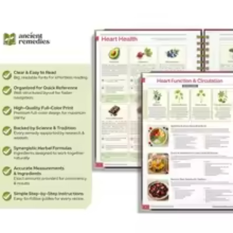 Natural Healing Manual Spiral  - đánh giá và giá Herbal Wellness Guide