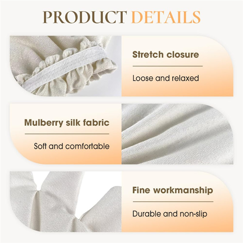 HIM-Gloves Raw Silk Massage Gl - đánh giá và giá Ayurvedic & Herbal Wellness Kits
