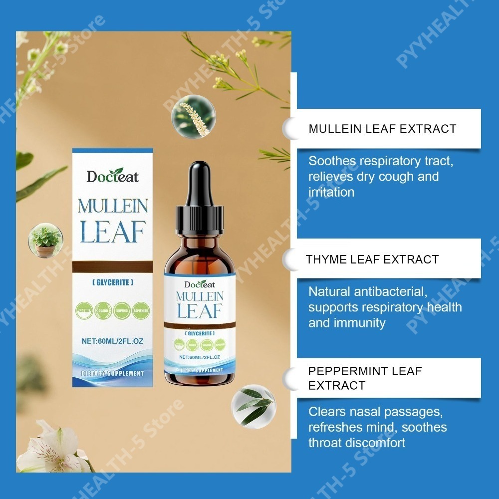 Docteat Mullein Leaf Tincture  - đánh giá và giá Herbal Wellness Tincture
