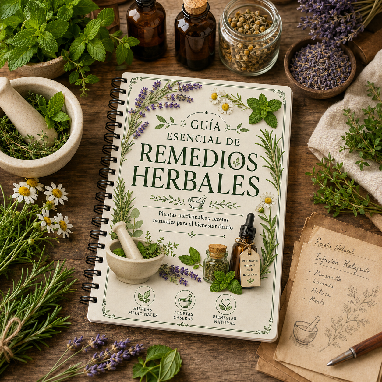Spanish Herbal Remedies Guide  - đánh giá và giá Herbal Wellness Guide