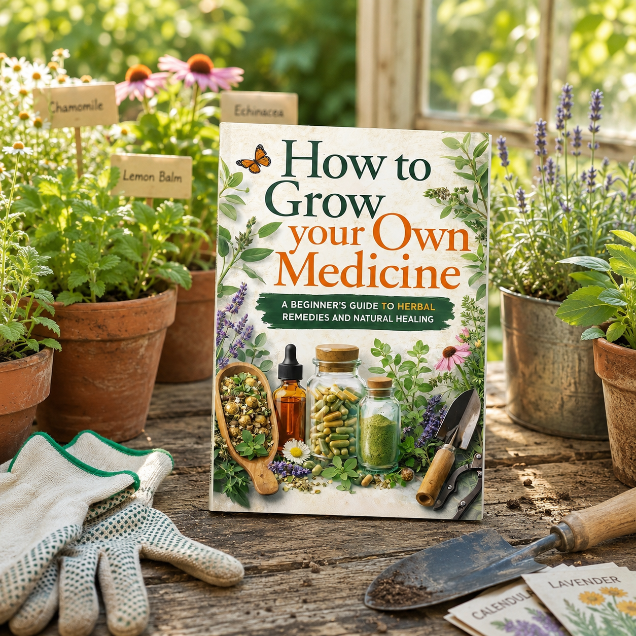 Grow Your Own Medicinal Herbs, - đánh giá và giá Herbal Wellness Guide