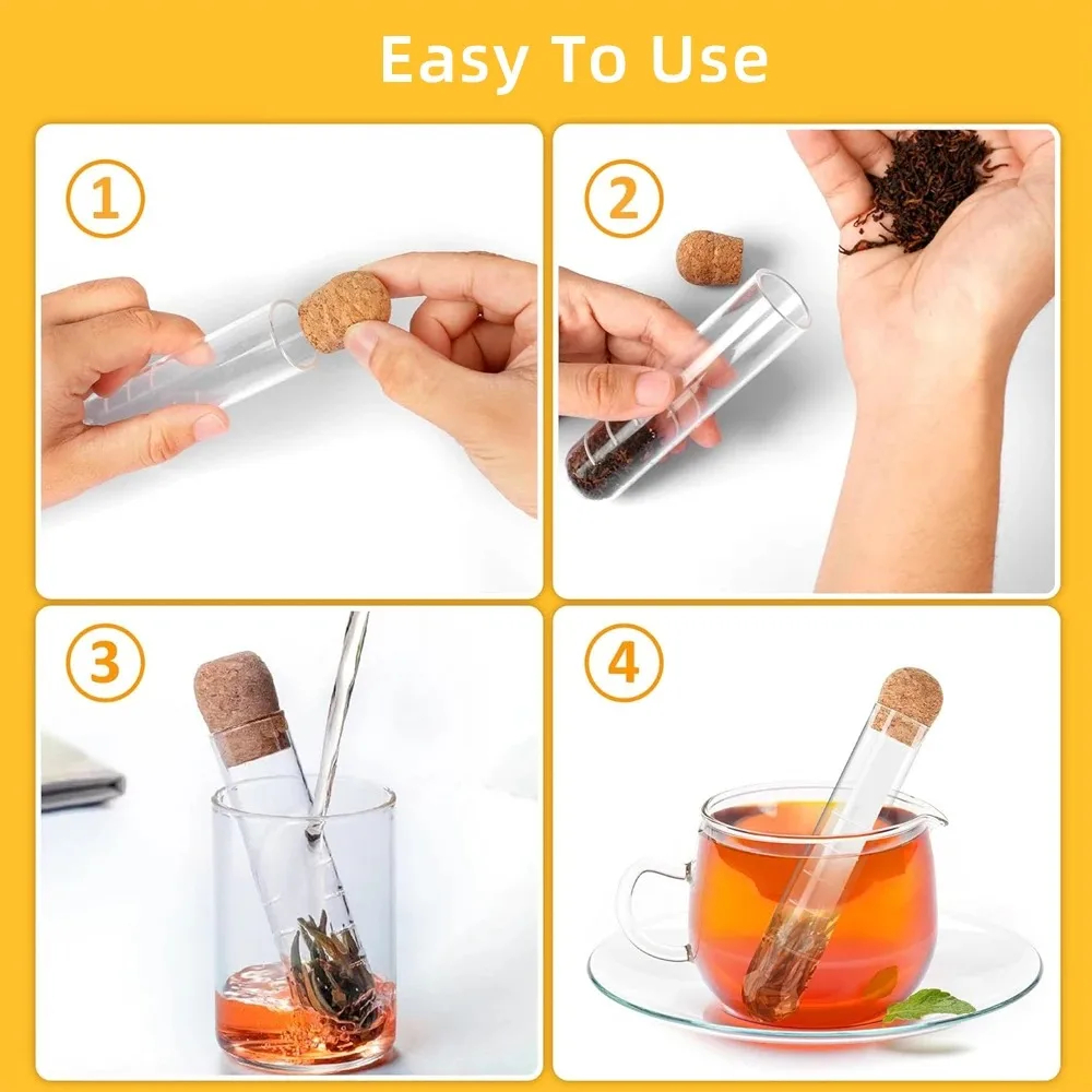 Creative Glass Tea Infuser Pip - đánh giá và giá Herbal Wellness Products
