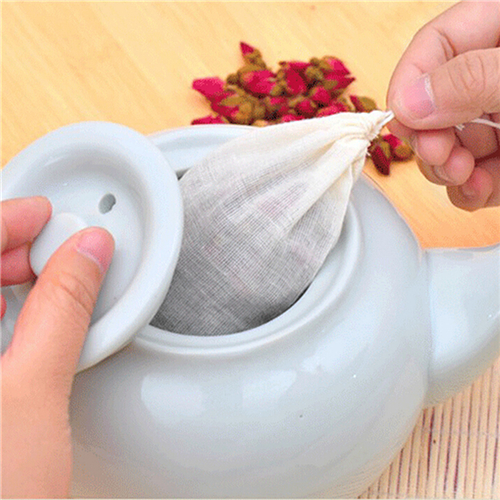1pc/10Pcs Cotton Tea Bags Musl - đánh giá và giá Herbal Wellness Products