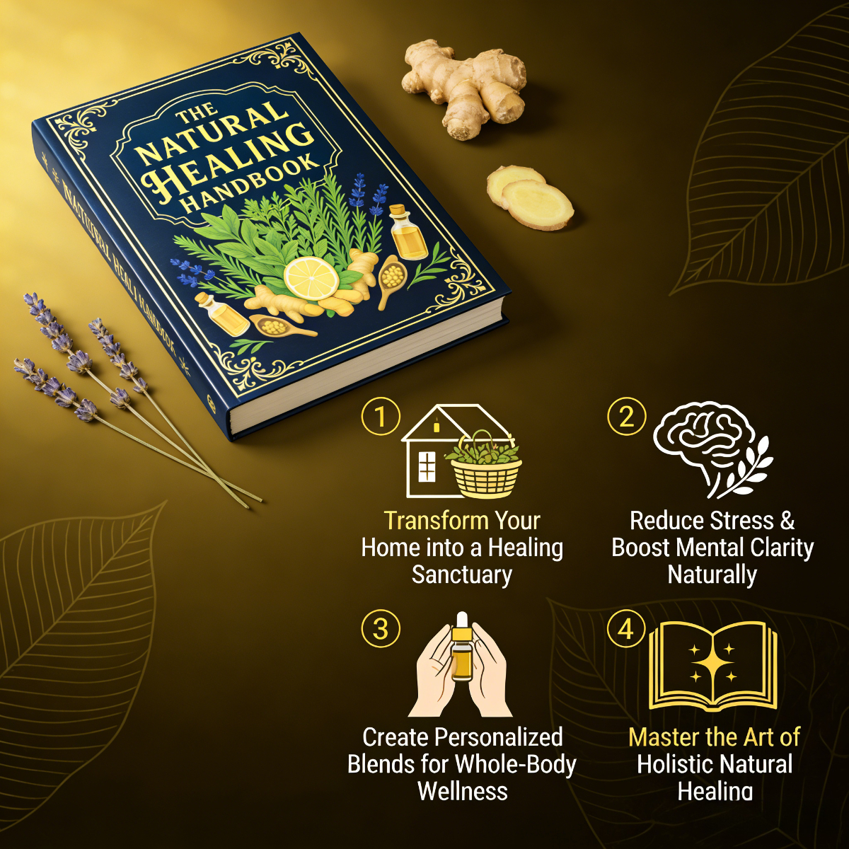 The Natural Healing Handbook:  - đánh giá và giá Herbal Wellness Guide