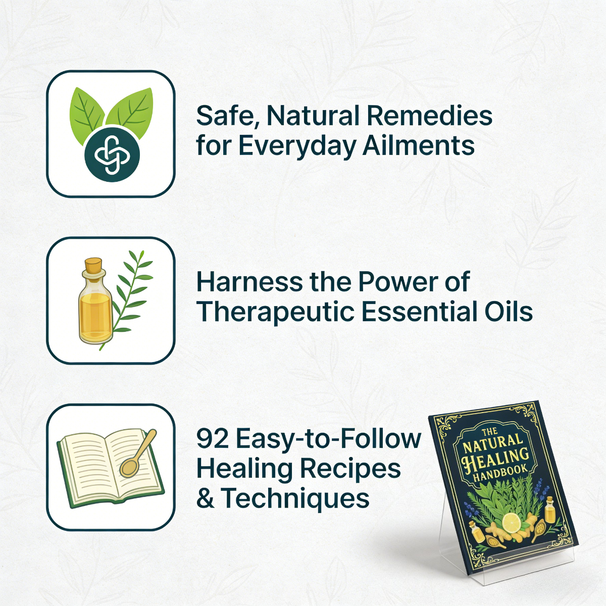 The Natural Healing Handbook:  - đánh giá và giá Herbal Wellness Guide